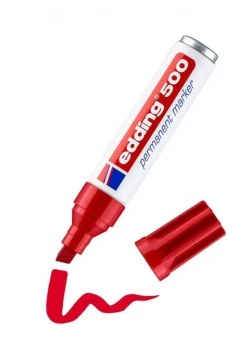 Edding 500 Permanent Marker Kırmızı
