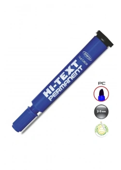 Noki Hı-Text Permanent Marker Kesik Uç Mavi Kod: 830Pcm