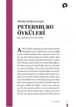 Petersburg Öyküleri Gogol Turkuvaz