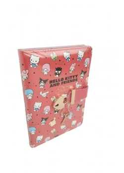 Vj Kilitli Günlük İ Hello Kıtty Ve Arkadaşları A6 80 Gr 192 Sayfa 525-2022