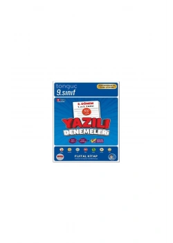 Tonguç 9.Sınıf 2.Dönem 1 Ve 2.Yazılı Denemeleri