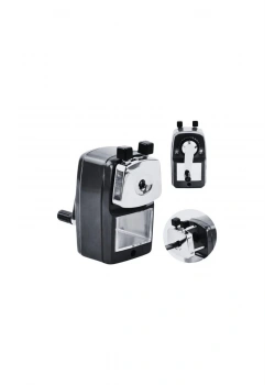 Mas Büyük Boy Kollu Masa Kalemtraş Siyah 6732