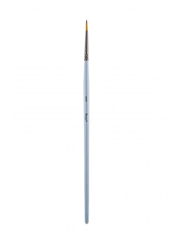 Brons 123 Serisi Sulu Boya Ve Akrilik Boya Fırçası Sentetik Kil Yuvarlak U- 00 Kod: Br-750