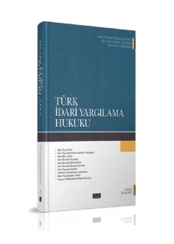 Türk İdari Yargılama Hukuku   Ekim 2022   Savaş Yayın