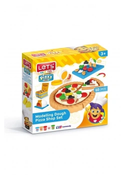 Lets Oyun Hamuru Pizzacı Seti Kod:L9004