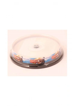 Philips dvd+r Manyetik 4.7gb 10lu Cakebox 16x