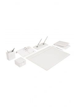 Gıpta Solid 8 Parça Sümen Takımı - Beyaz Kod:4-7572000-2071