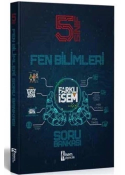 İsem 5.Sınıf Fen Bilimleri Soru Bankası