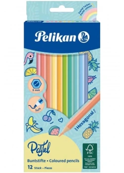 Pelikan Pastel Renk Kuru Boya Kalemi 12 Li P-701143