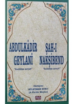 Abdülkadir Geylani Şahı Nakşibend Cep Boy Faruk Meyan Çesme
