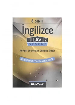 Bloktest 8.Sınıf İngilizce Kılavuz Deneme