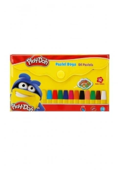 Play-Doh Pastel Boya 12 Renk Çantalı Pa005