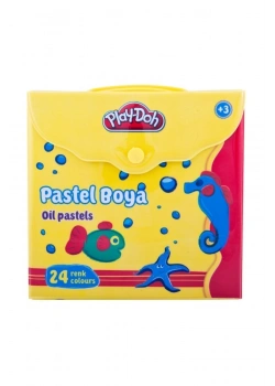 Play-Doh Pastel Boya Çantalı 24 Renk   Pa007