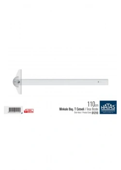 Hatas Minkale Baş.T Cetveli (İnce Bizote) 110 Cm. Kod: 01210