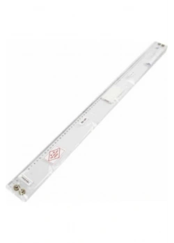 Hatas 01260 Ekonomik Mika Paralel Cetvel 100 Cm. Kod:01260