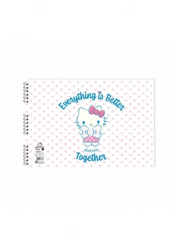Keskin Color  Hello Kitty 25*35 15 Yp. Spiralli Resim Defteri 300215-08