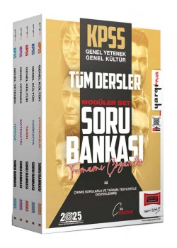 Yargı 2025 Kpss Gy Gk Tüm Dersler Modüler Soru Bankası 5 Li Set