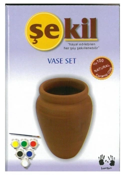 Şekil Kil Vazo Set