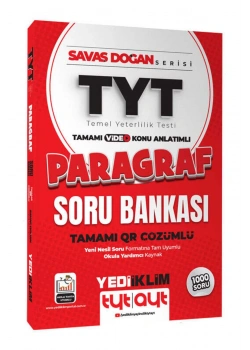 Tyt Paragraf Çözümlü Soru Bankası Yediiklim