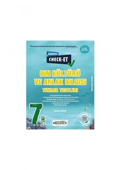 Okyanus 7.Sınıf Din Kültürü Ahlak Bilgisi Tekrar Testleri