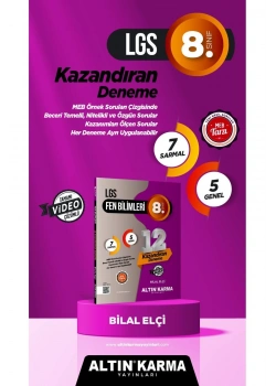 8. Sınıf 2025 Lgs Fen Bi̇Li̇Mleri̇ 7 Sarmal 5 Genel Deneme Altinkarma