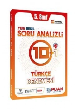Puan 5.Sınıf Türkçe Denemesi 10+1 Soru Analizli