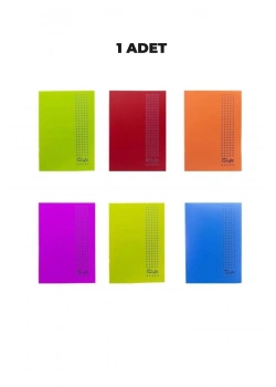 Umut Dazzle Pp Kapak Dikişli A4 Metod Defteri 100 Yp Çizgili