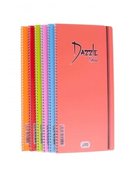 Umut Dazzle Notebook A4 Spiralli Pp Kapak 72 Yaprak Kareli Defter