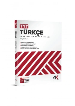 Tyt Türkçe Konu Özetli Soru Bankası 4 K Yayınları