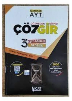 İcat Ayt Eşit Ağırlık 3 Deneme