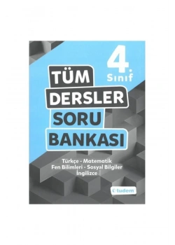 Tudem 4.Sınıf Tüm Dersler Soru Bankası   Eski Baskı