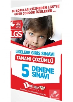 Dahi Adam Lgs 5 Deneme Sınavı