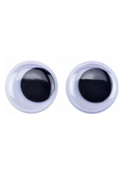 Brons Oynar Göz Siyah 25 Mm