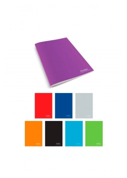 Notte Dikişli Kuşe Kap Pp Defter A5 060 Yaprak Kareli As Defter