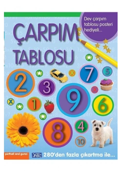 Çarpim Tablosu Çikartmali Parıltı