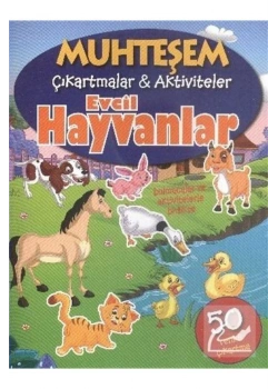 Muhteşem Çikartmalar Aktiviteler Evcil Hayvanlar Parıltı