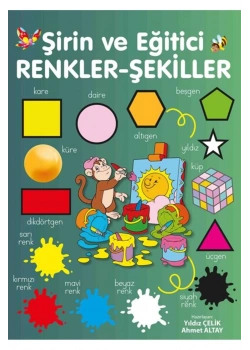 Şirin Ve Eğitici Renkler Şekiller Parıltı
