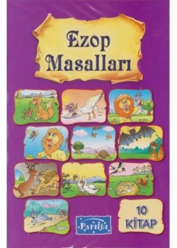 Ezop Masallari 10 Kitap Set Parıltı