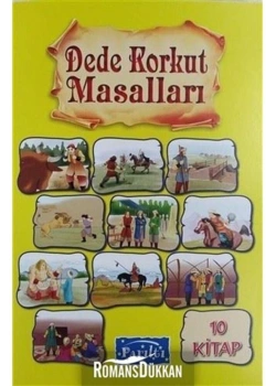 Dede Korkut Masallari 10 Kitap Set Parıltı
