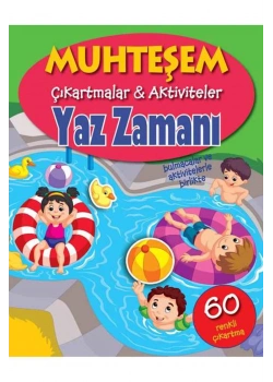 Muhteşem Çikartmalar Aktiviteler Yaz Zamani Parıltı