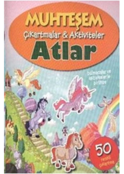 Muhteşem Çikartmalar Aktiviteler Atlar Parıltı