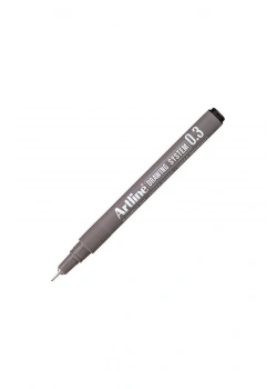 Lisans Artlıne 233 Çizim Kalemi 0,3 Siyah  Lv-A-Ek-233 Black