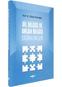 Dilbilgisi Ve Anlam Bilgisi Çözümlemeleri Akçağ
