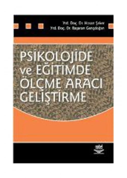 Psikolojide Eğitimde Ölçme Aracı Geliştirme Hasan Şeker Nobel