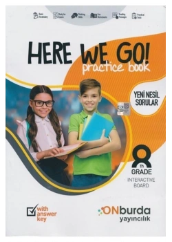 Onburda 8.Sınıf Here We Go Practice Book