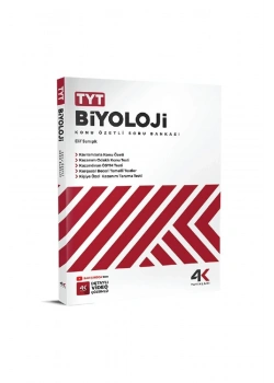 Tyt Biyoloji Konu Özetli Soru Bankası 4 K Yayınları