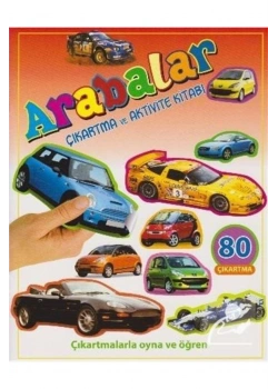 Arabalar Çikartma Ve Aktivite Kitabı