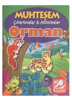 Muhteşem Çikartmalar Aktiviteler Orman Parıltı