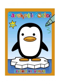 Hareketli Gözler Sevimli Hayvanlar 3D 0-6 Yaş Yayın