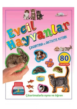 Evcil Hayvanlar Çikartma Ve Aktivite Kitabı Parıltı